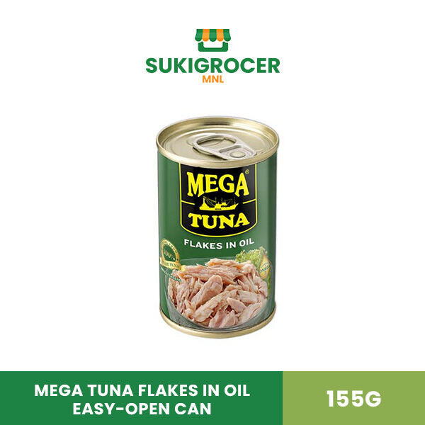 Mega Tuna Flakes in Oil Easy-Open Can 155G