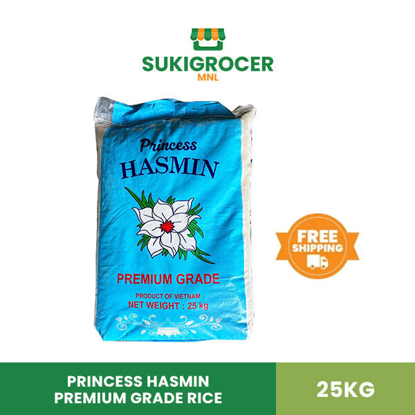 Princess Hasmin Premium Grade Rice 25KG