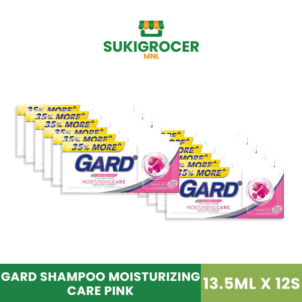 Gard Shampoo Moisturizing Care Pink 13.5ML x 12s