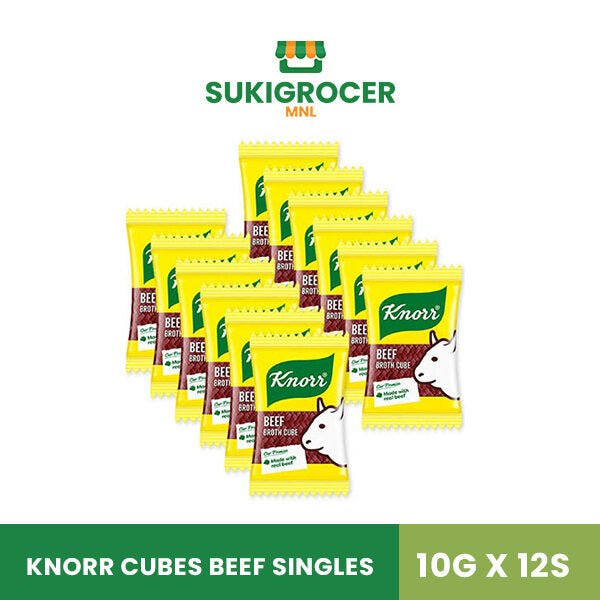 Knorr Cubes Beef Singles 10G x 12s