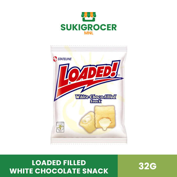 Loaded Filled White Chocolate Snack 32G