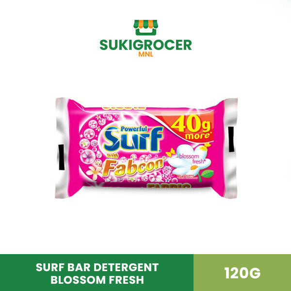 Surf Bar Detergent Blossom Fresh 120G