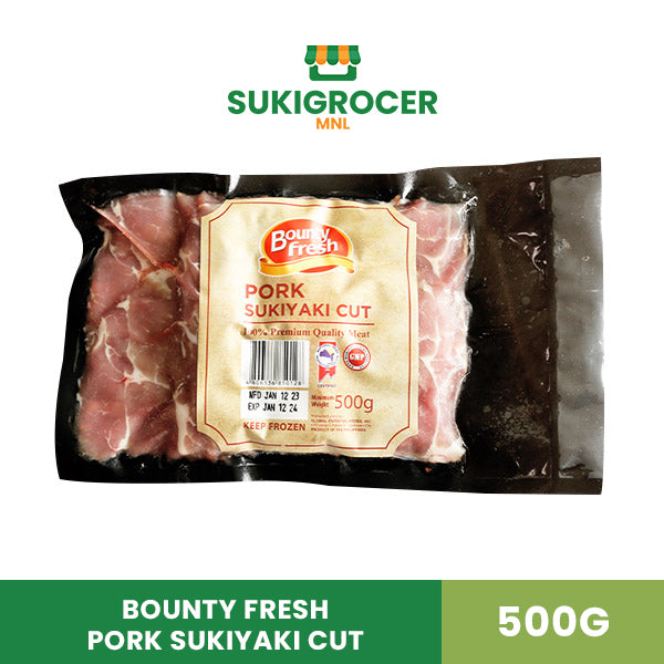 Bounty Fresh Pork Sukiyaki Cut 500G