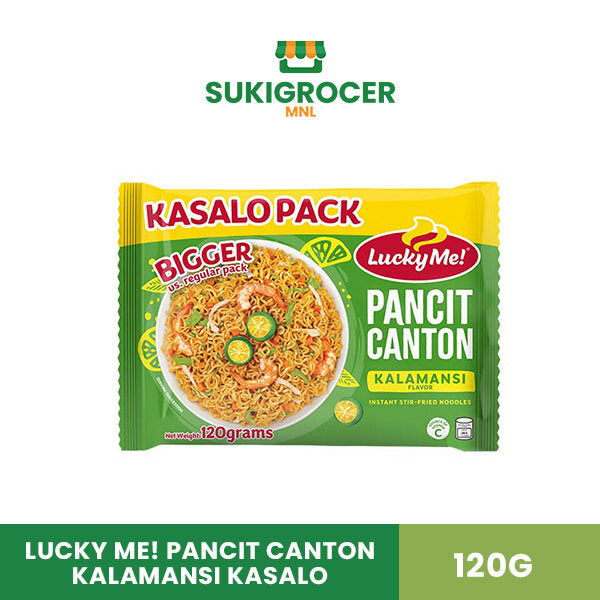 Lucky Me! Pancit Canton Kalamansi Kasalo 120G