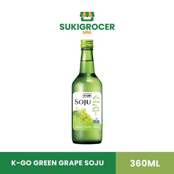 K-GO Green Grape Soju  360ML