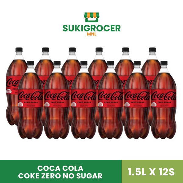 Coca-Cola Coke Zero No Sugar 1.5L x 12s