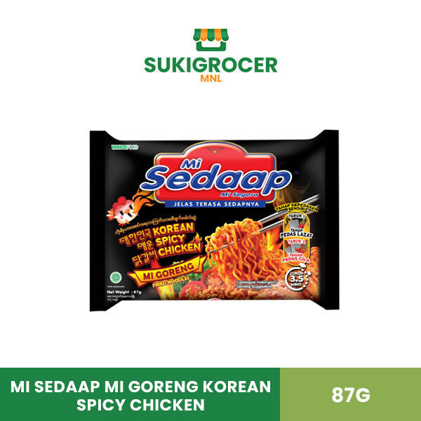 Mi Sedaap Mi Goreng Korean Spicy Chicken 87G