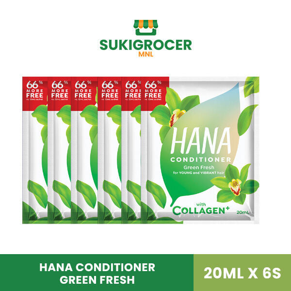 Hana Conditioner Green Fresh 20ML x 6s