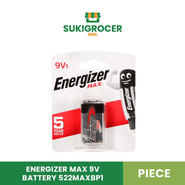 Energizer Max 9V Battery 522Maxbp1