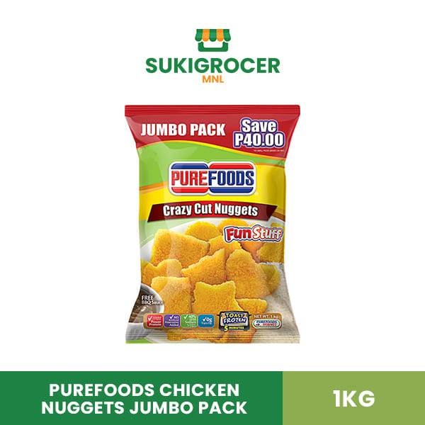 Purefoods Chicken Nuggets Jumbo Pack 1KG
