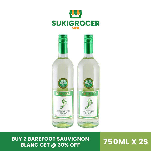 BUY 2 Barefoot Sauvignon Blanc GET @ 30% Off Bundle