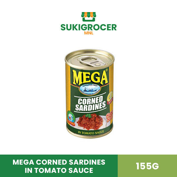 Mega Corned Sardines in Tomato Sauce 155G