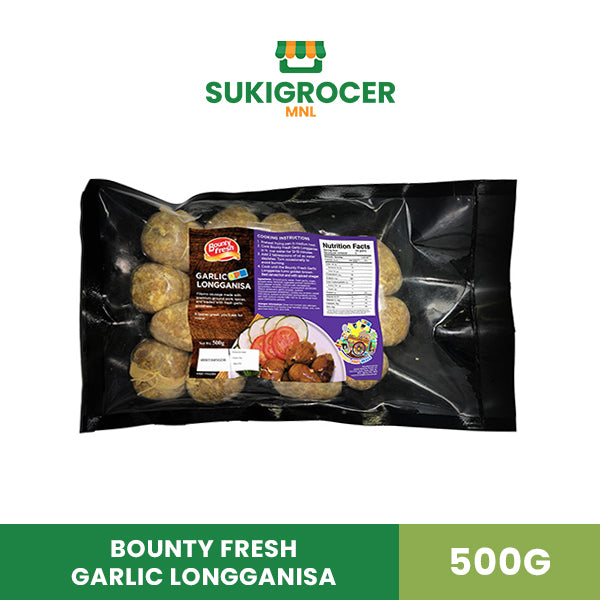 Bounty Fresh Garlic Longganisa 500G