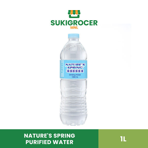 Nature's Spring Purified Water 1L