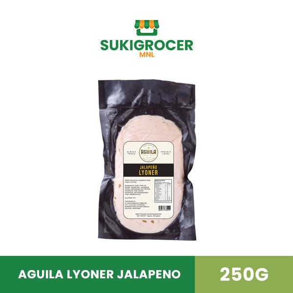 Aguila Lyoner Jalapeno 250g