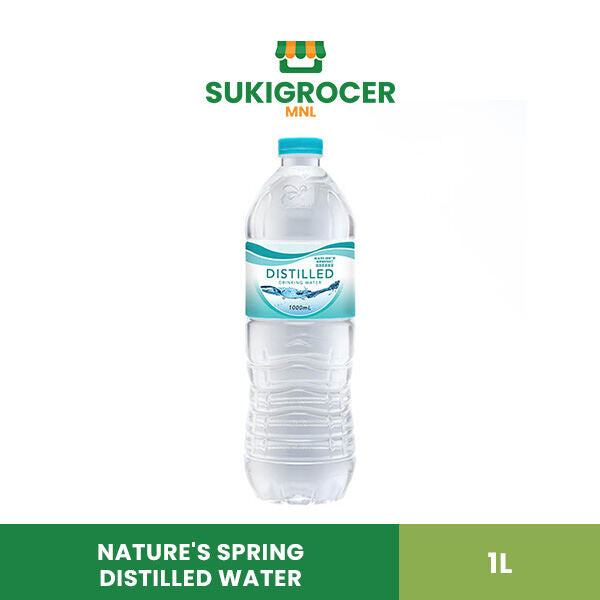 Nature's Spring Distilled Water 1L