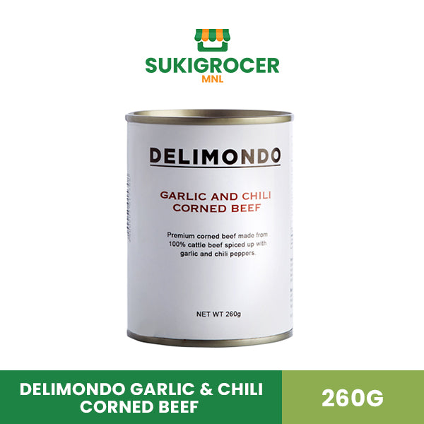 Delimondo Garlic & Chili Corned Beef 260G