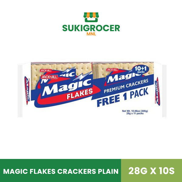 Magic Flakes Crackers Plain 28G x 10s