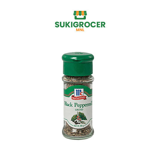 McCormick Black Peppermill Grind 30G