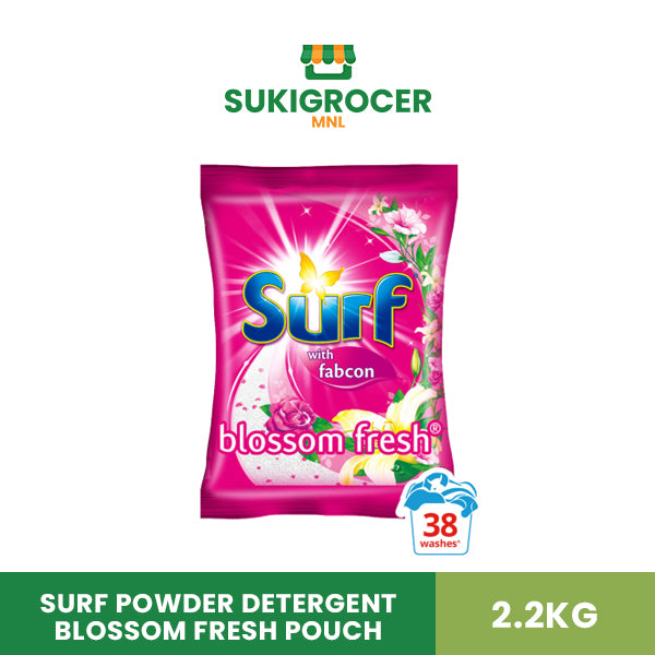 Surf Powder Detergent Blossom Fresh Pouch 2.2KG