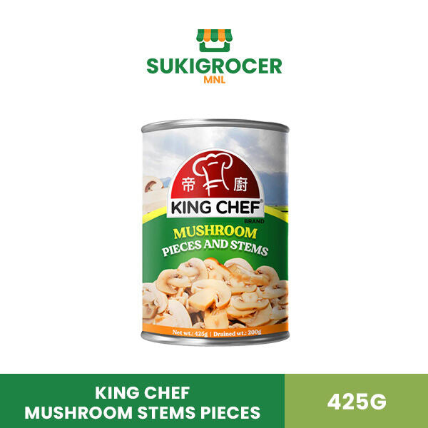 King Chef Mushroom Stems Pieces 425G