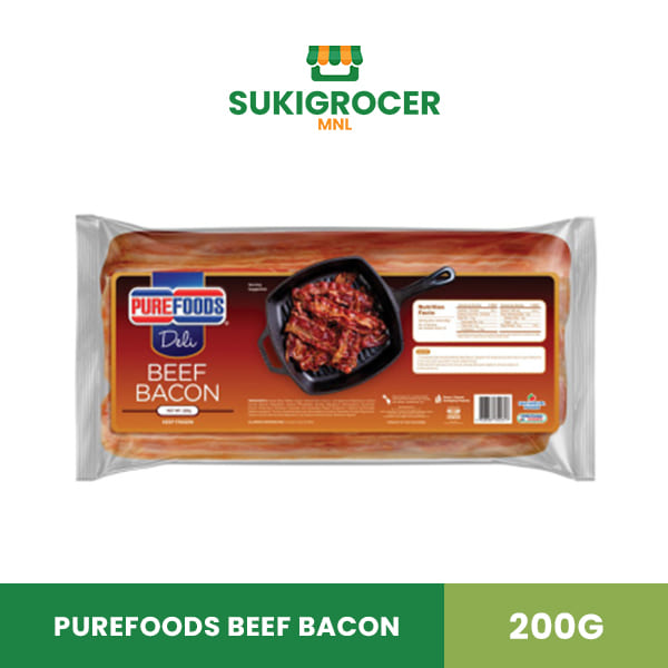 Purefoods Beef Bacon 200G