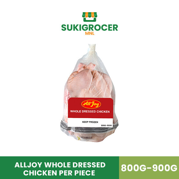 AllJoy Whole Dressed Chicken Per Piece  800G-900G