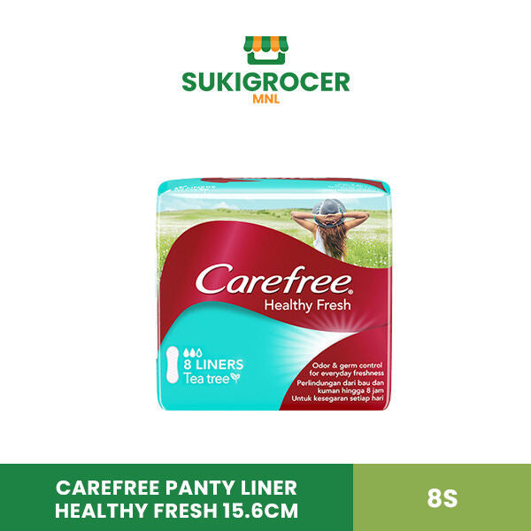 Carefree Panty Liner Healthy Fresh 15.6CM 8s