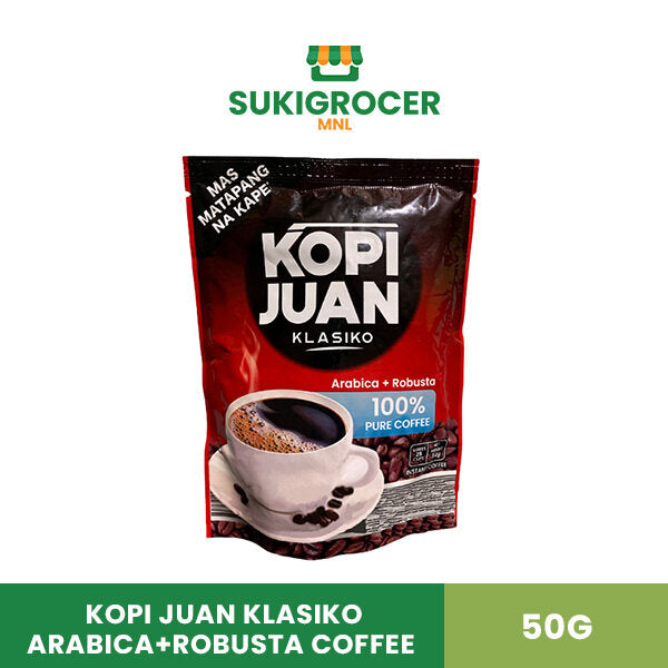 Kopi Juan Klasiko Arabica+Robusta Coffee 50G