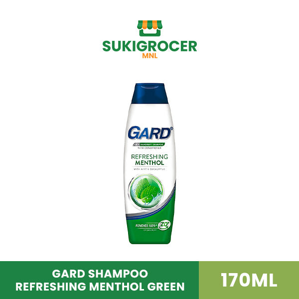 Gard Shampoo Refreshing Menthol Green 170ML