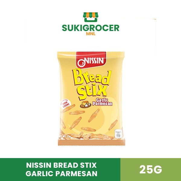 Nissin Bread Stix Garlic Parmesan 25G