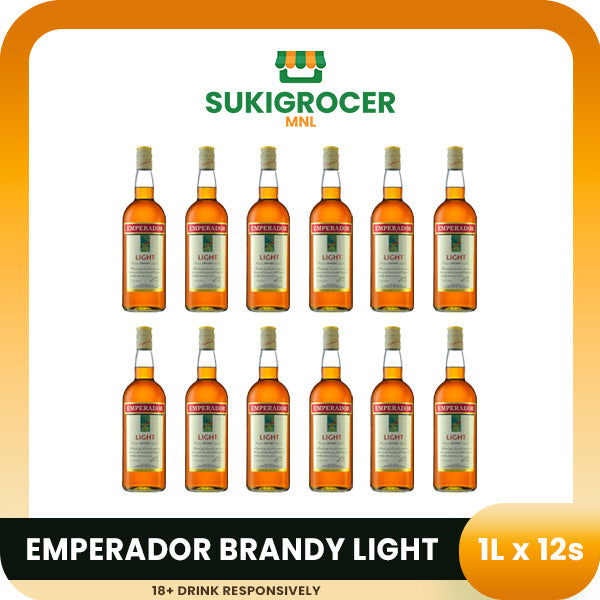 Emperador Brandy Light 1L x 12s
