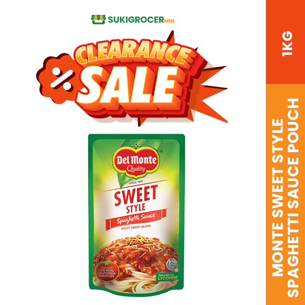 [CLEARANCE SALE] Del Monte Sweet Style Spaghetti Sauce Pouch [Expiration: Jan 8, 2025]