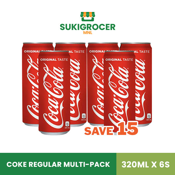 Coke Regular Multi-pack 320ML x 6s