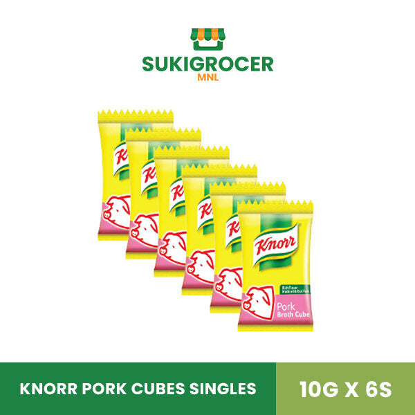 Knorr Cubes Pork Singles 10G x 6's