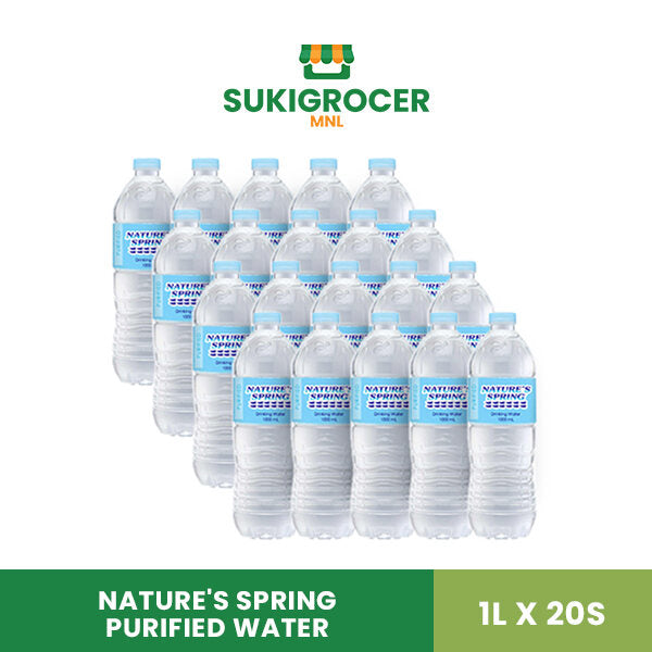 Nature's Spring Purified Water 1L