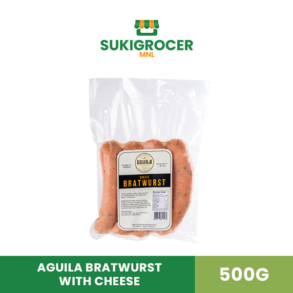 Aguila Bratwurst with Cheese Sausage 500g