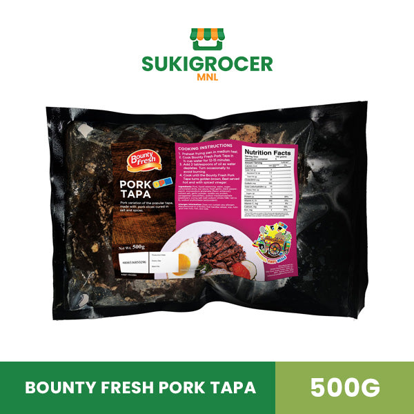 Bounty Fresh Pork Tapa 500G