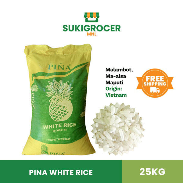 Pina White Rice 25kg