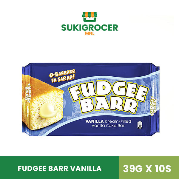 Fudgee Barr Vanilla 39G x 10s