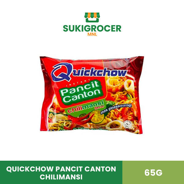 Quickchow Pancit Canton Chilimansi 65G