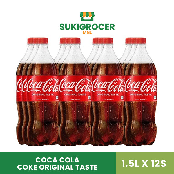 Coca Cola Coke Original Taste 1.5L x 12s