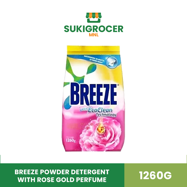 Breeze Powder Detergent with Rose Gold Perfume 1260G