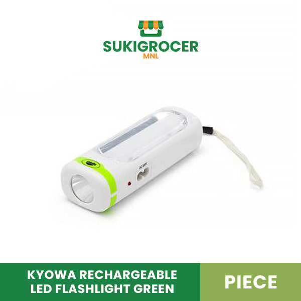 Kyowa Rechargeable Led Flashlight Green