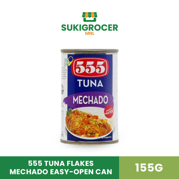 555 Tuna Flakes Mechado Easy-open Can 155G