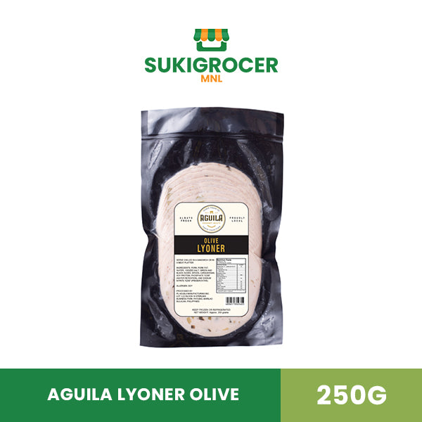 Aguila Lyoner Olive 250G