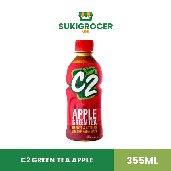 C2 Green Tea Apple 355ML