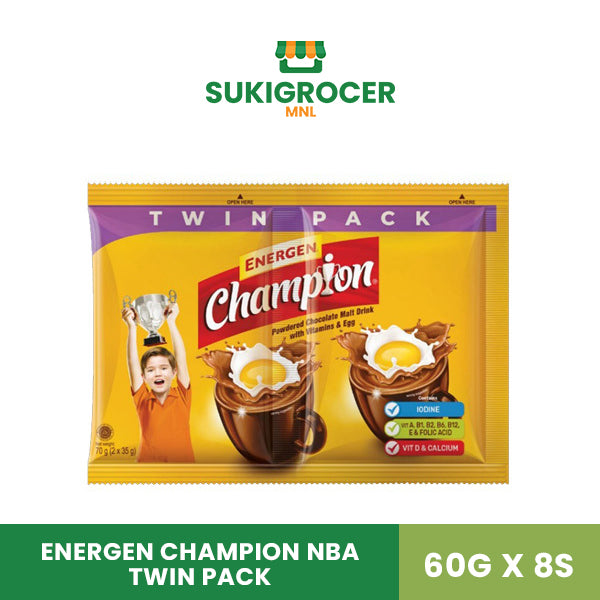 Energen Champion NBA Twin Pack 60G x 8s