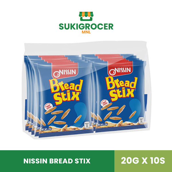 Nissin Bread Stix Original 20G x 10s