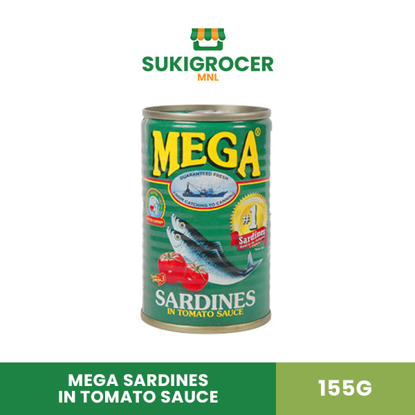 Mega Sardines In Tomato Sauce 155G